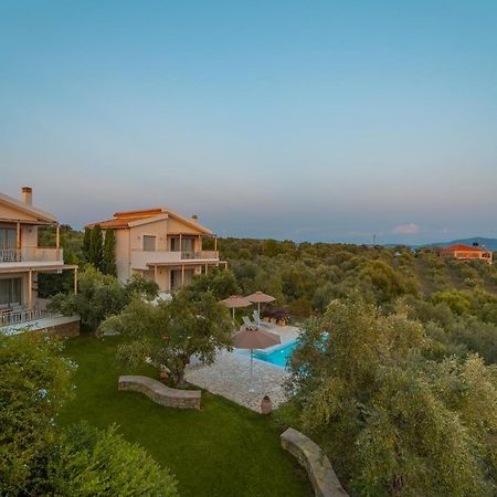 Abelia Luxurious Villas Finikounta Esterno foto