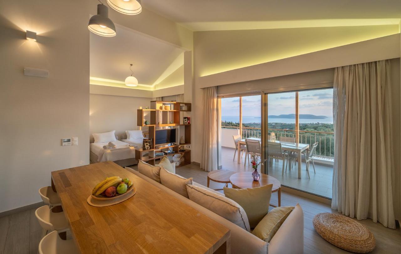 Abelia Luxurious Villas Finikounta Esterno foto